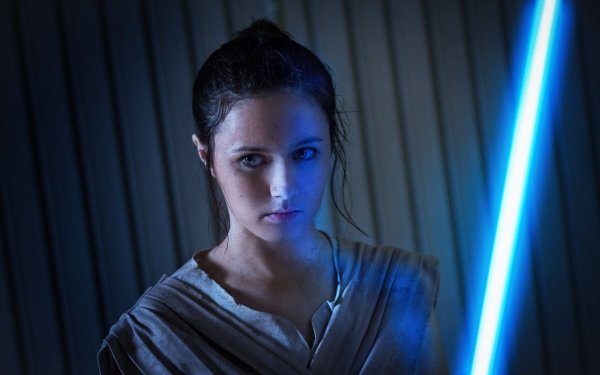 Women Cosplay Rey Star Wars Episode VII: The Force Awakens HD Wallpaper | Background Image