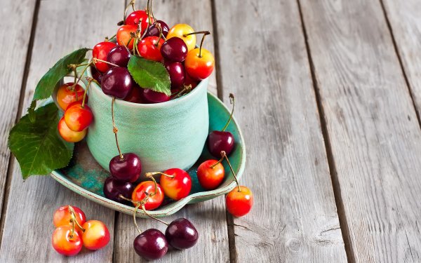 Food Cherry Fruits Fruit HD Wallpaper | Background Image
