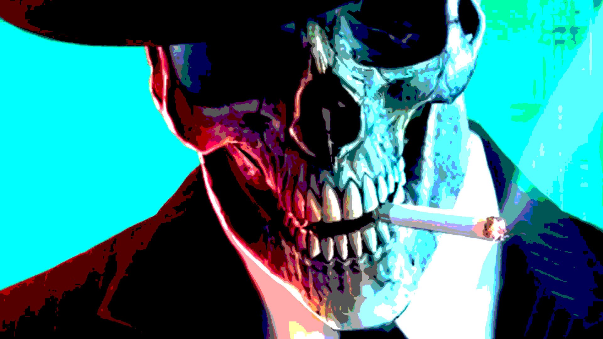 Heavy Metal Skull Wallpaper 1920X1080