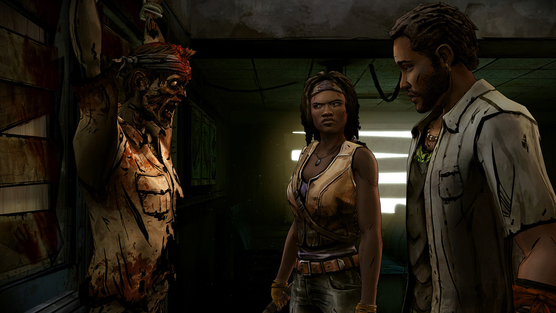 Download Zombie Video Game The Walking Dead Michonne Hd Wallpaper 5910