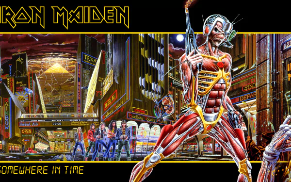 heavy metal music Iron Maiden HD Desktop Wallpaper | Background Image