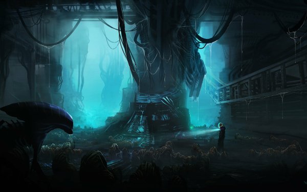 Sci Fi Alien Dark Monster Astronaut HD Wallpaper | Background Image