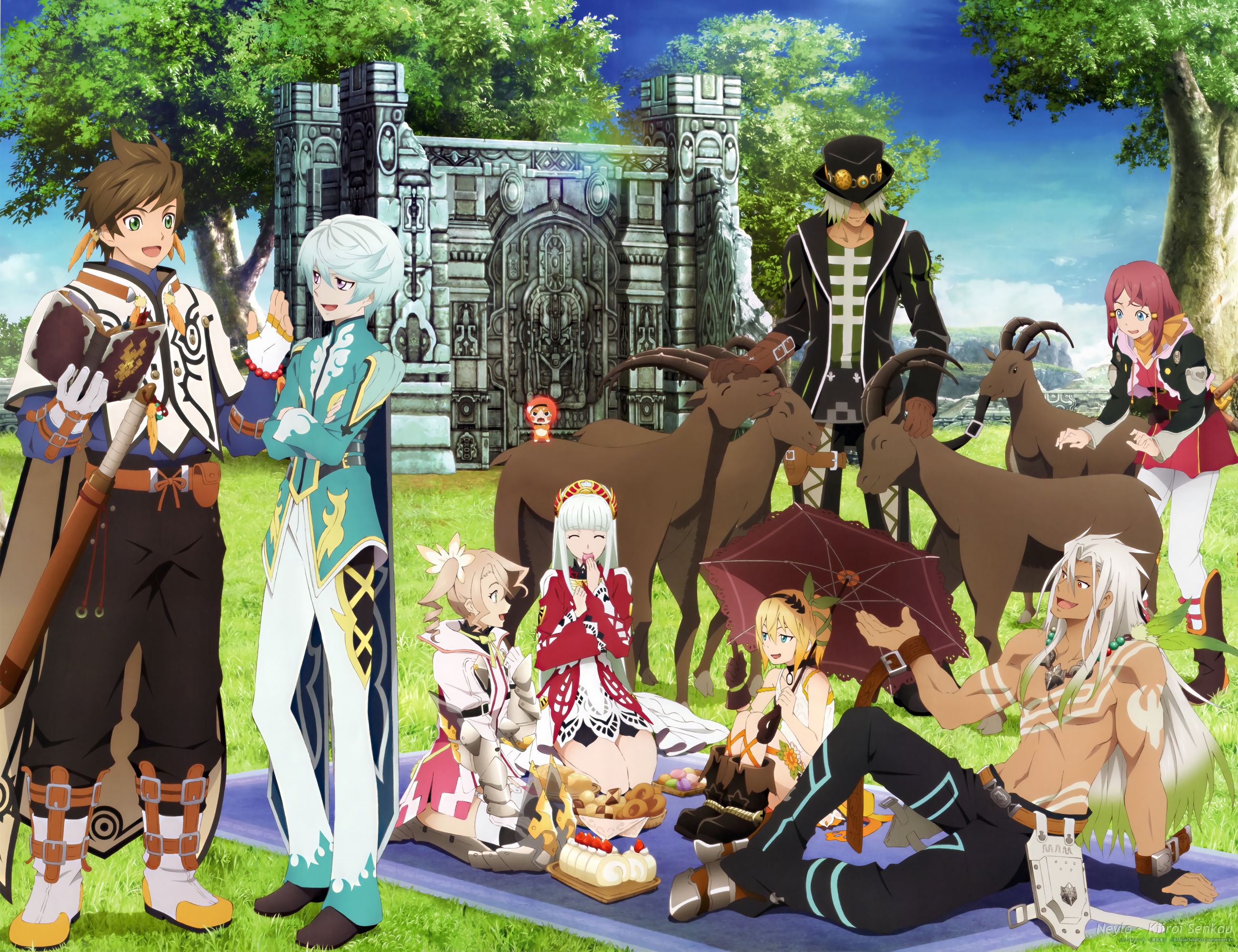 Wallpaper anime, characters, Tales of Zestiria for mobile and desktop,  section прочее, resolution 1920x1177 - download