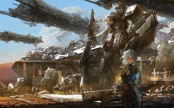 Anime Sci Fi HD Wallpaper | Background Image