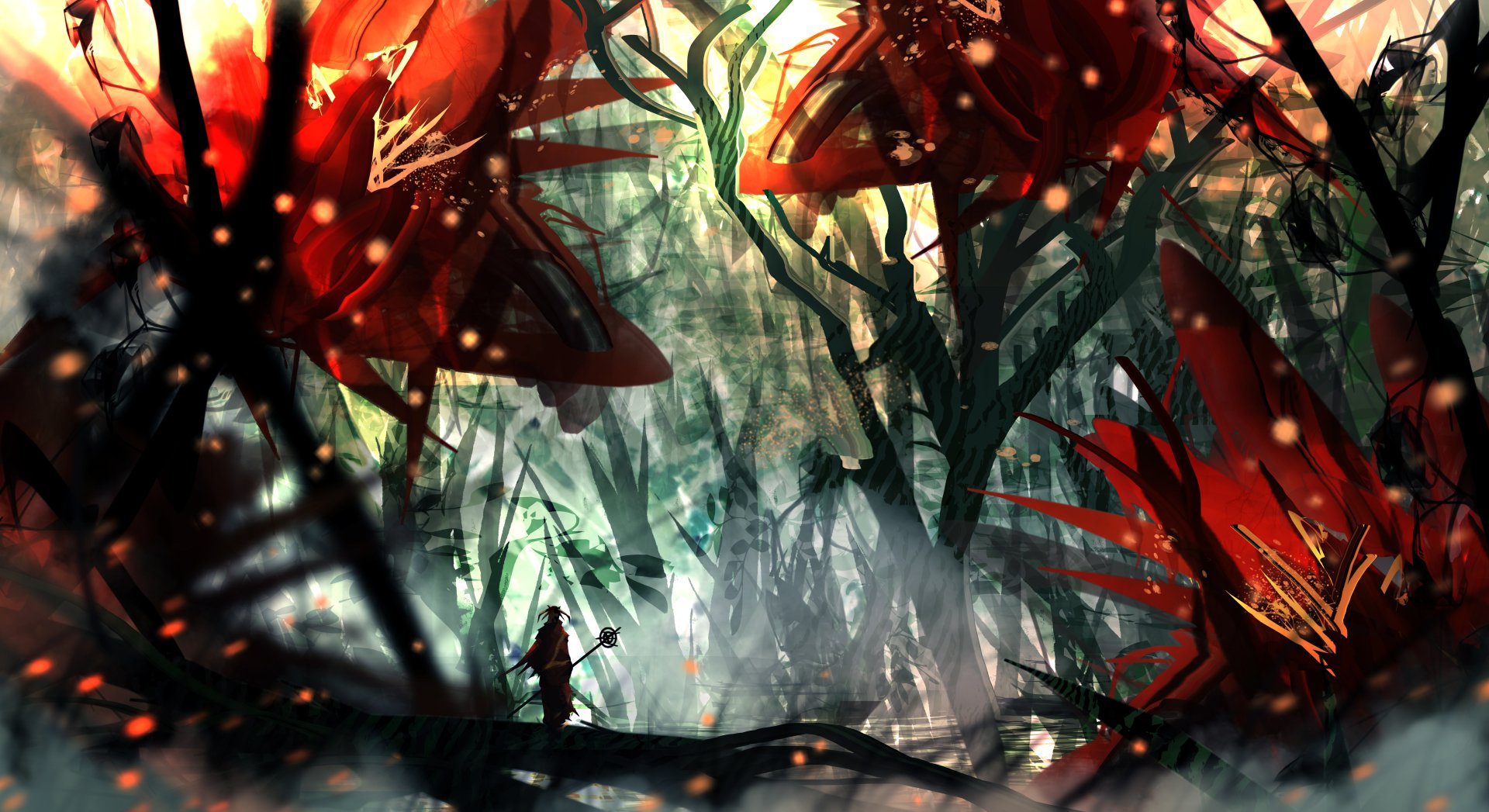 Enchanted Bloomforest — 5K Ultra HD Wallpaper by TacoSauceNinja ...