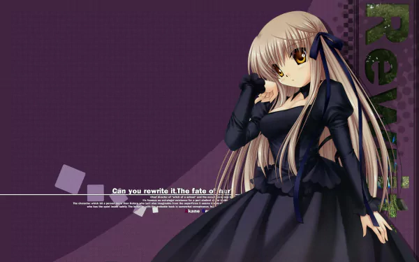 Akane Senri Anime Rewrite HD Desktop Wallpaper | Background Image
