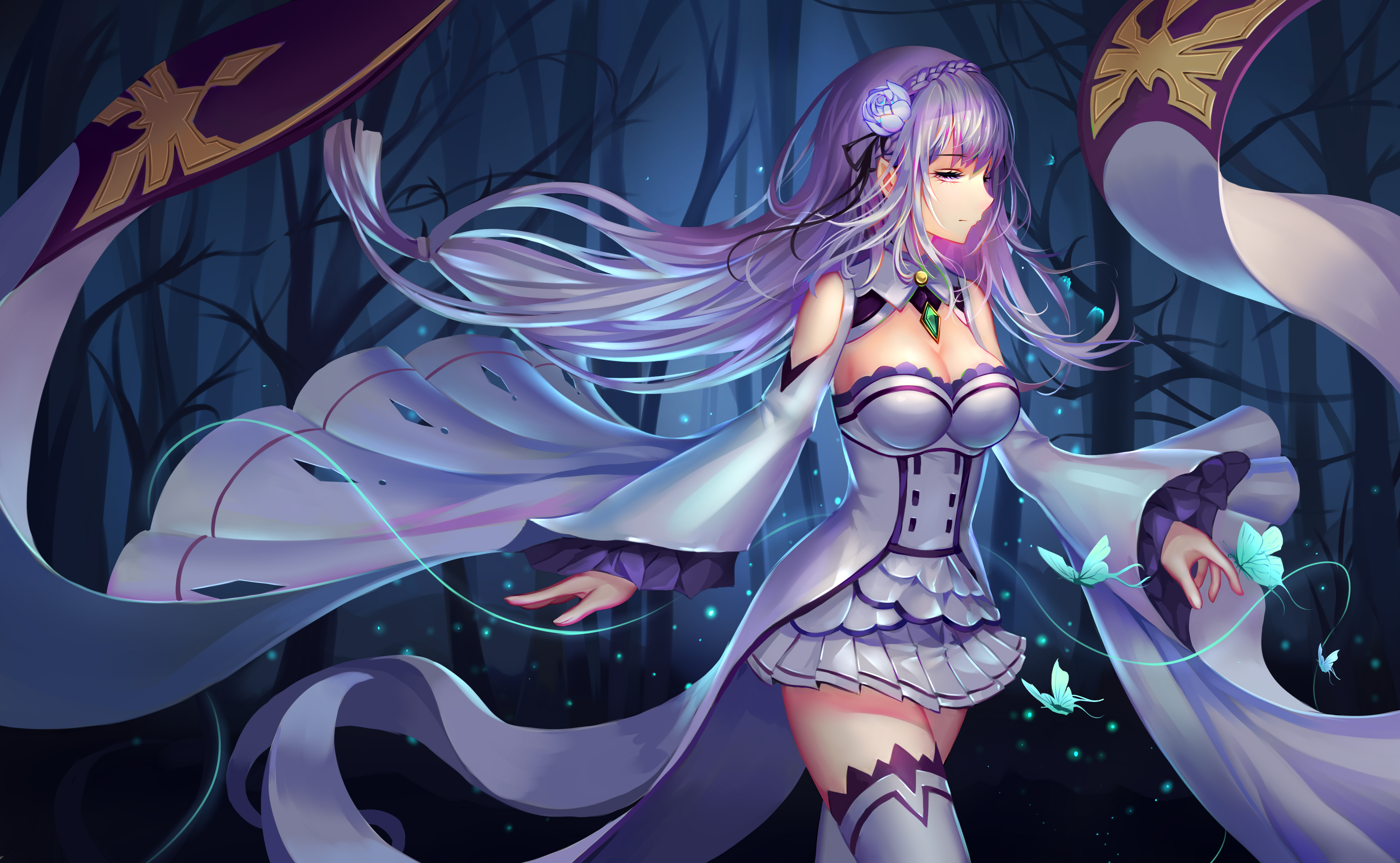 482 Emilia (Re:ZERO) HD Wallpapers | Backgrounds ...