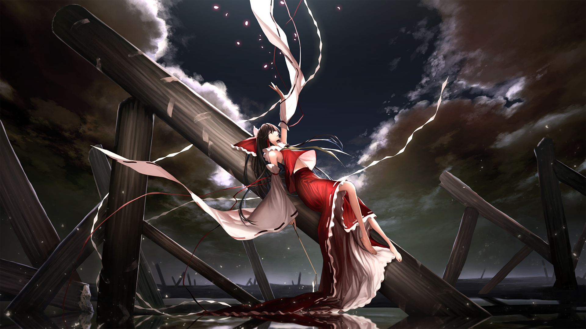 Anime Touhou HD Wallpaper | Background Image
