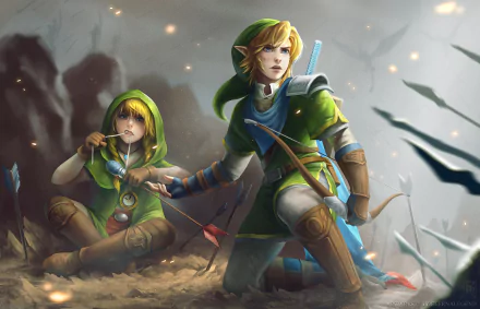  Link and Linkle by Janice Scott