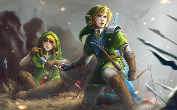  Link and Linkle by Janice Scott