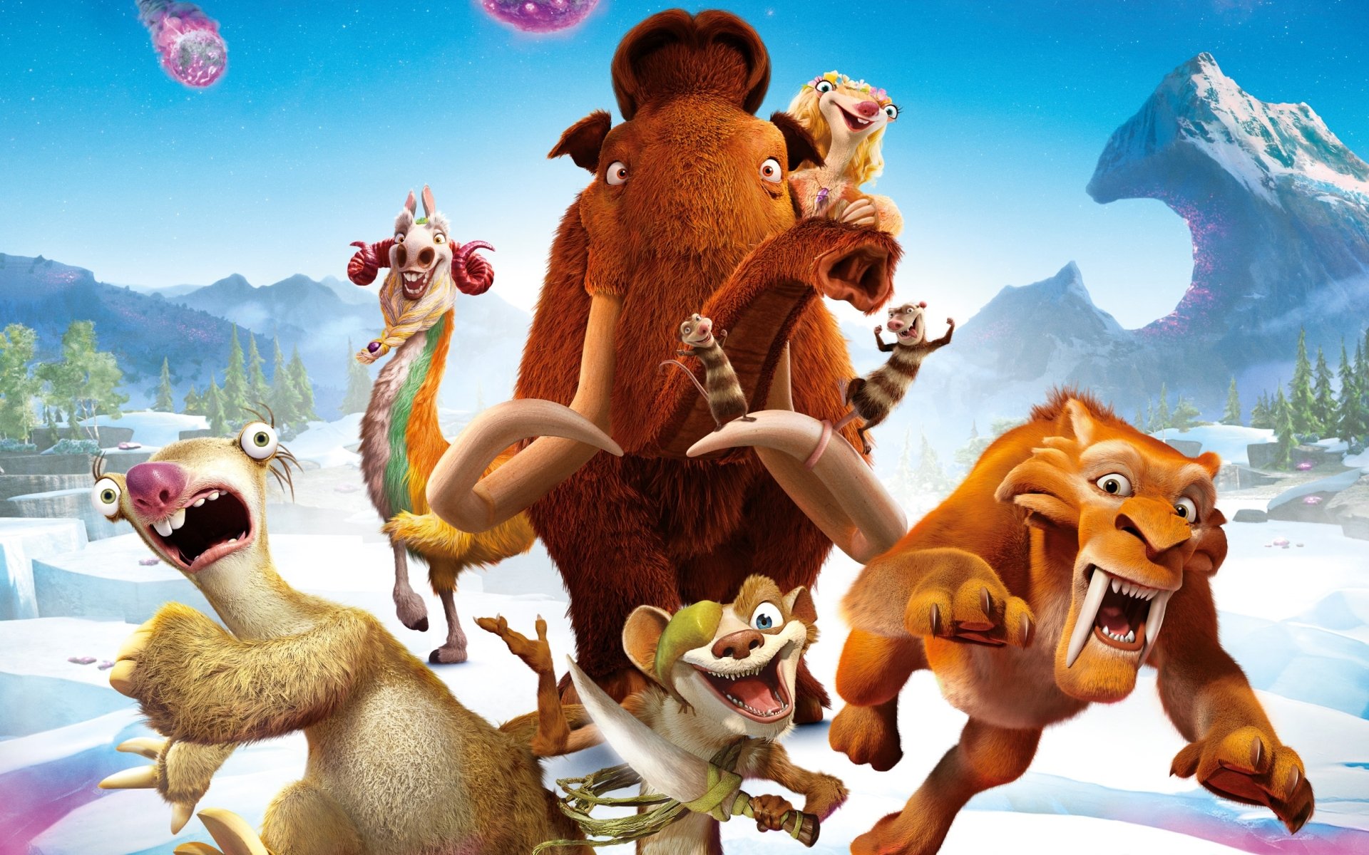 Ice Age: Collision Course HD Wallpaper | Background Image | 2480x1550