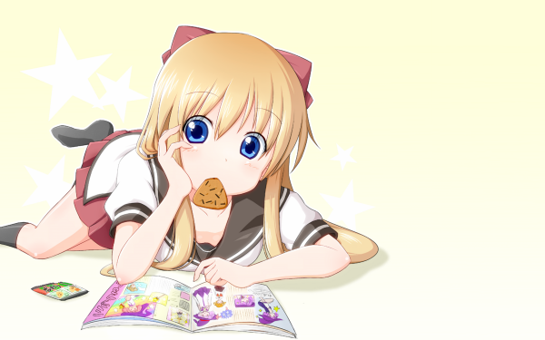 Anime Yuru Yuri Kyōko Toshinō HD Wallpaper | Background Image