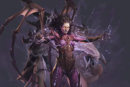 Sarah Kerrigan Starcraft II video game StarCraft II: Legacy of the Void HD Desktop Wallpaper | Background Image
