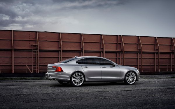 Vehicles Volvo S90 Volvo Car Silver Car HD Wallpaper | Background Image