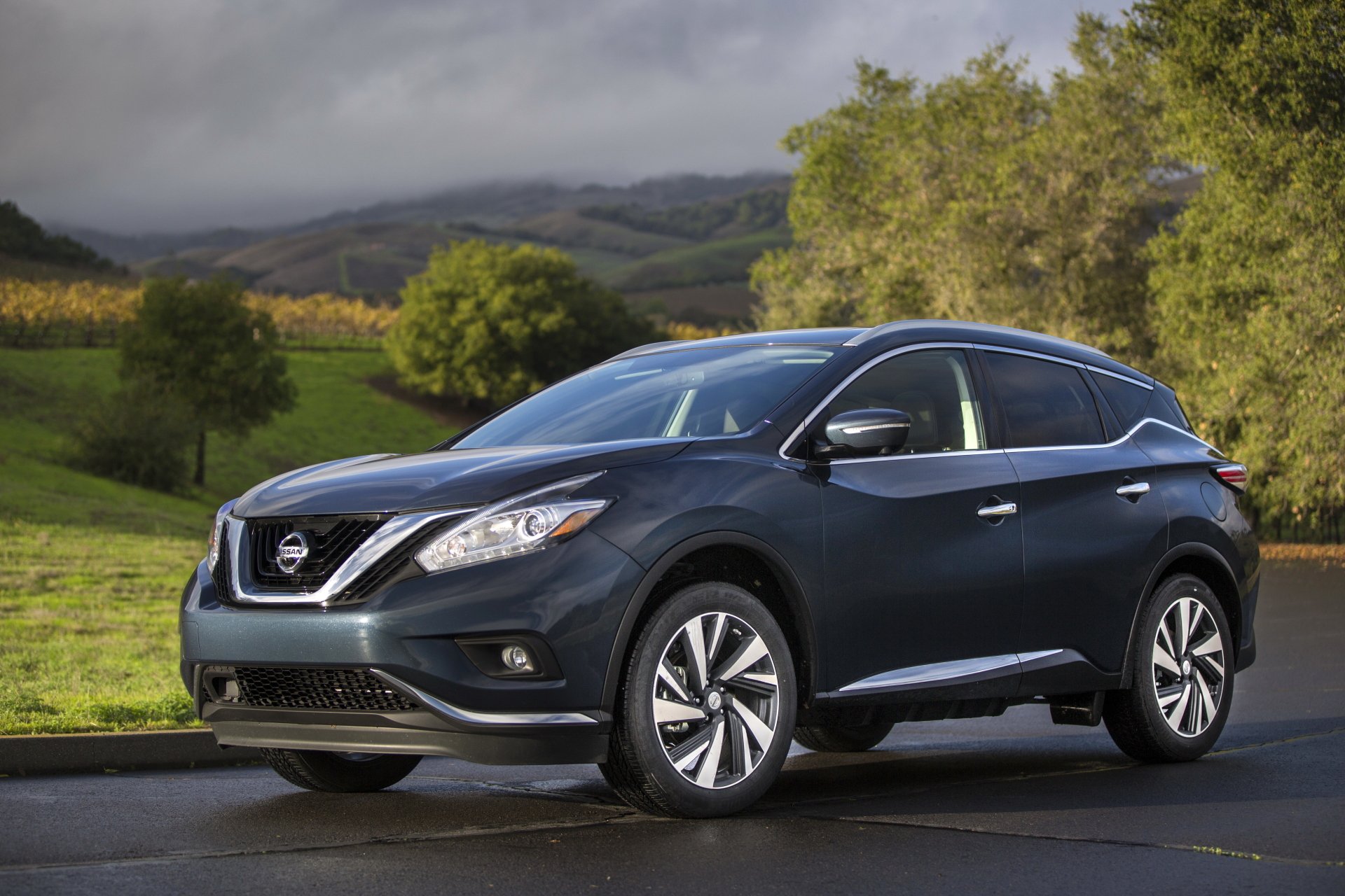 Download Black Car Car SUV Nissan Vehicle Nissan Murano 4k Ultra HD Wallpaper