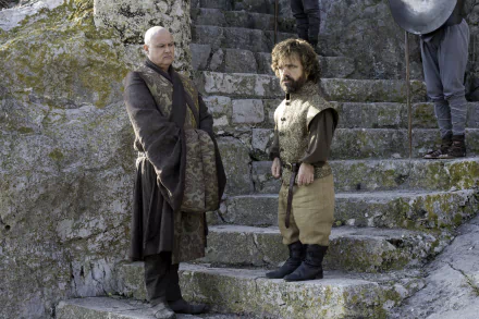 Lord Varys Tyrion Lannister Conleth Hill Peter Dinklage TV Show Game Of Thrones HD Desktop Wallpaper | Background Image