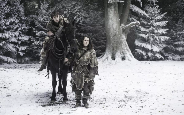 Meera Reed Bran Stark Isaac Hempstead-Wright Ellie Kendrick TV Show Game Of Thrones HD Desktop Wallpaper | Background Image