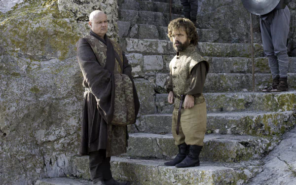 Lord Varys Tyrion Lannister Conleth Hill Peter Dinklage TV Show Game Of Thrones HD Desktop Wallpaper | Background Image