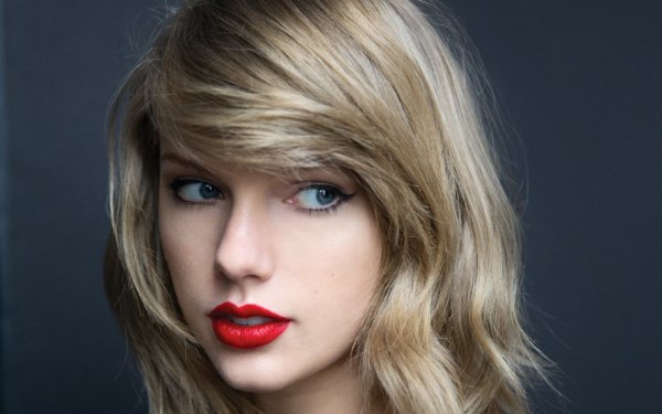 Music Taylor Swift Singer American Face Blonde Blue Eyes Lipstick HD Wallpaper | Background Image