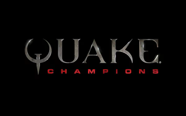 logo video game Quake Champions HD Desktop Wallpaper | Background Image