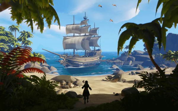 ship video game Sea Of Thieves HD Desktop Wallpaper | Background Image