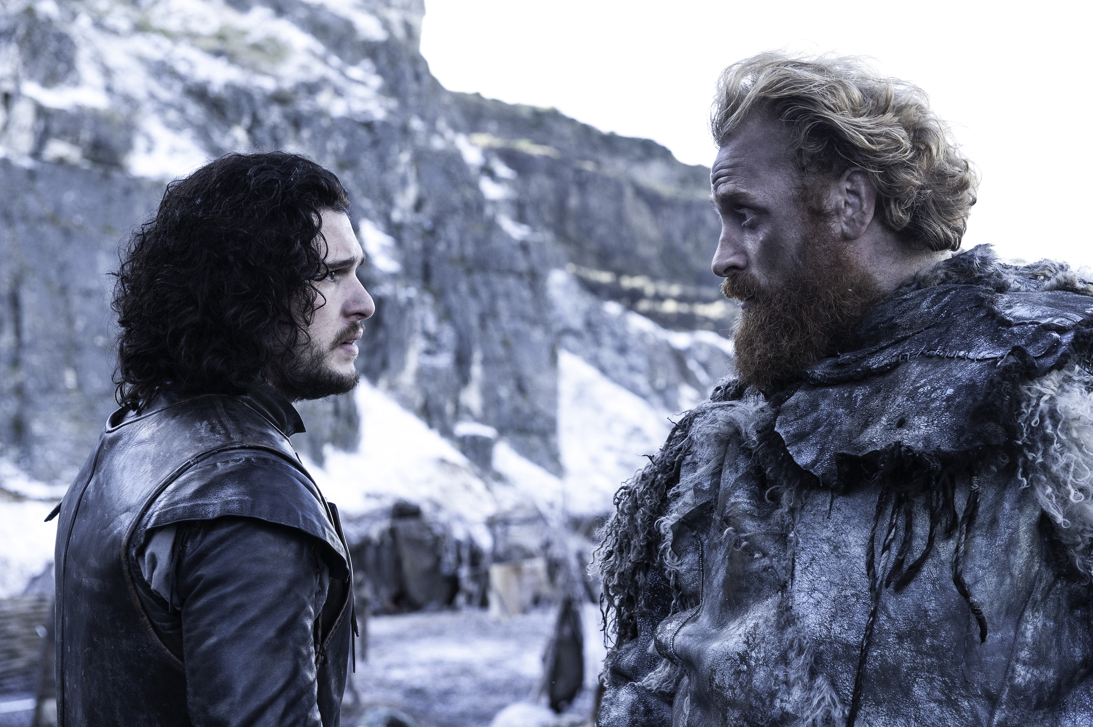 Download Tormund Giantsbane Kristofer Hivju Kit Harington Jon Snow TV