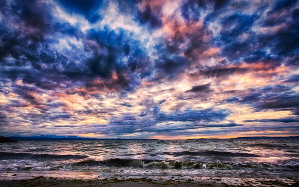 Earth Ocean Nature Sky Cloud Horizon HD Wallpaper | Background Image