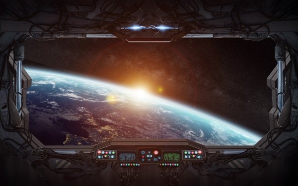 Sci Fi Spaceship HD Wallpaper | Background Image
