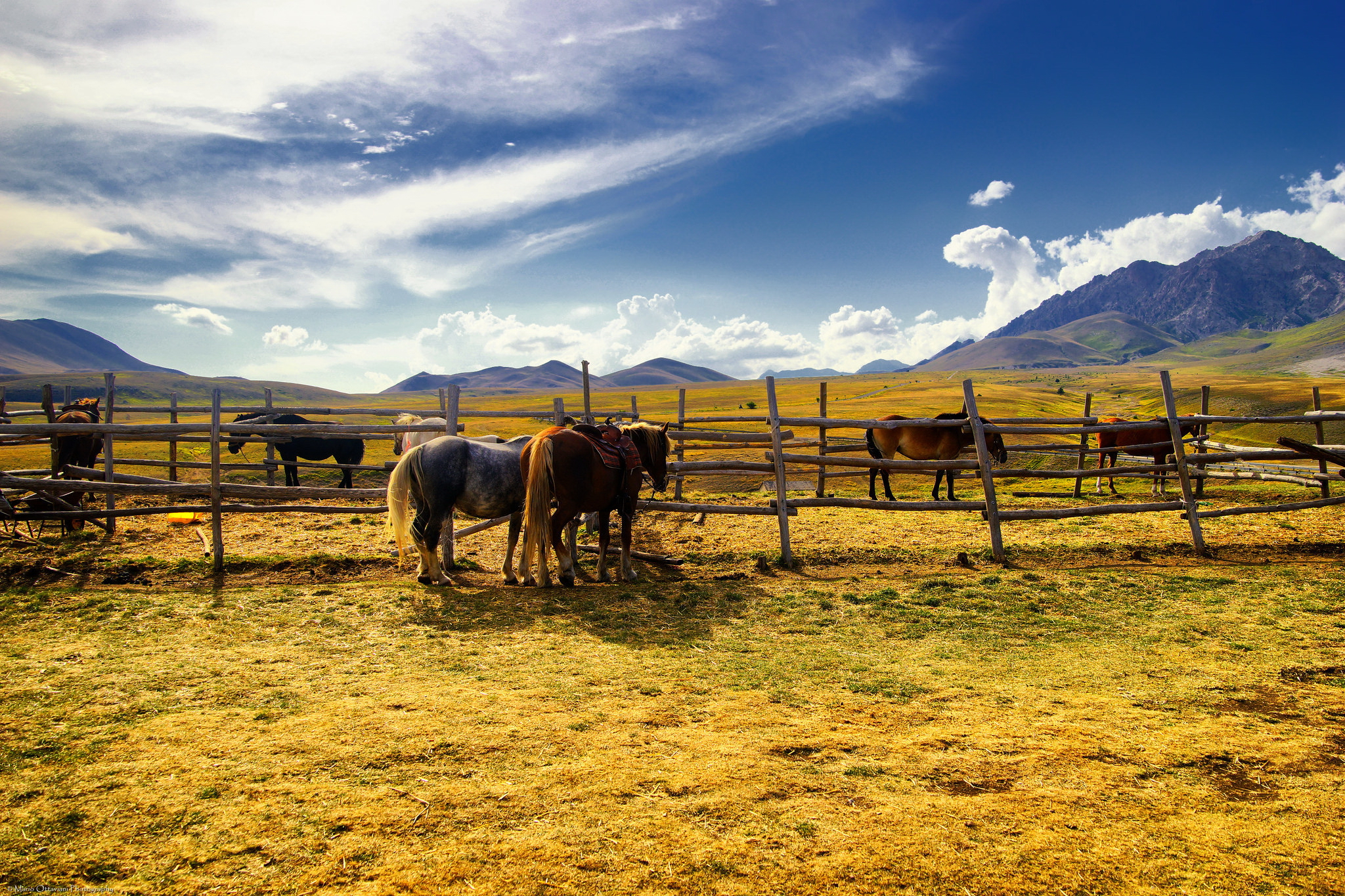 Natural ranch Wara sky  wallpapersc iPhone5sSE