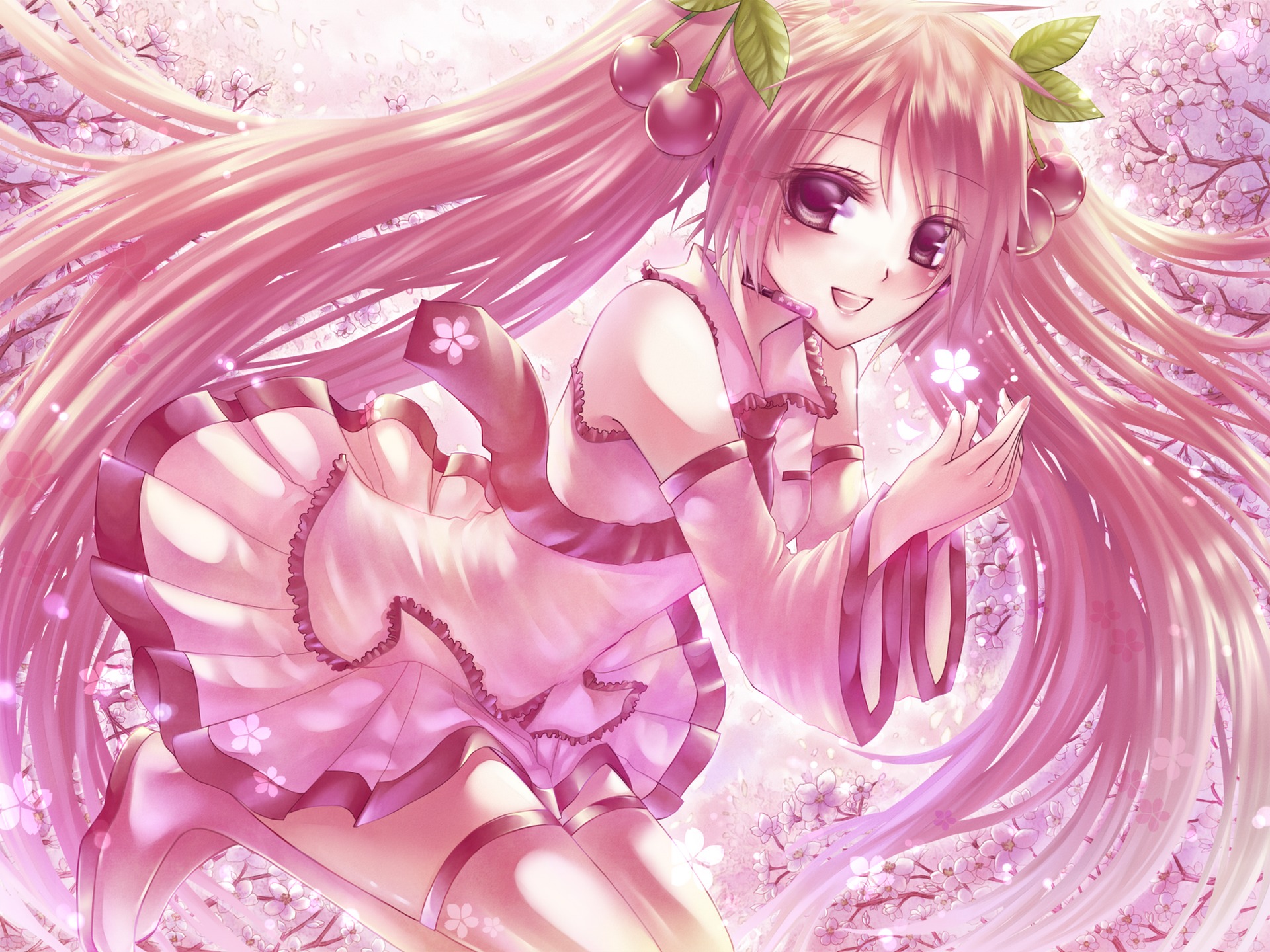 miku hatsune sakura miku