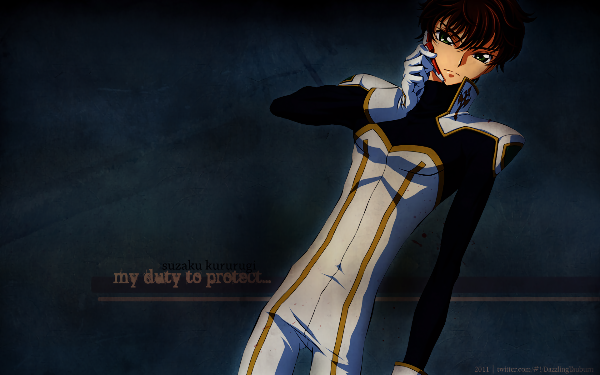 Download Suzaku Kururugi Anime Code Geass HD Wallpaper