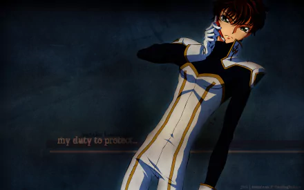 Suzaku Kururugi Anime Code Geass HD Desktop Wallpaper | Background Image