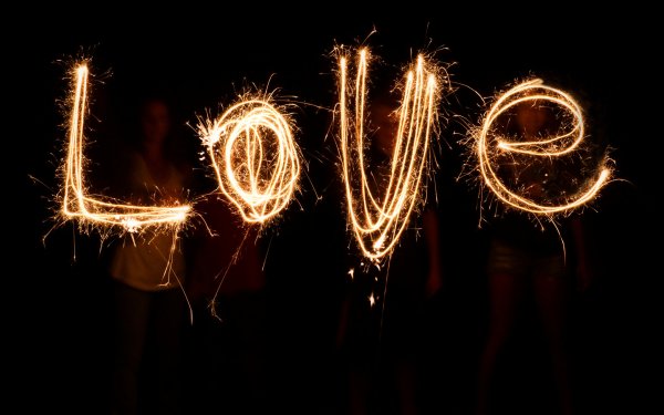 Photography Love Night Fireworks HD Wallpaper | Background Image