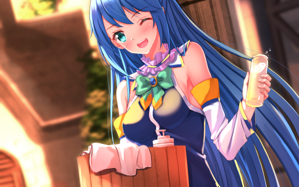 Anime KonoSuba - God’s blessing on this wonderful world!! Aqua KonoSuba HD Wallpaper | Background Image