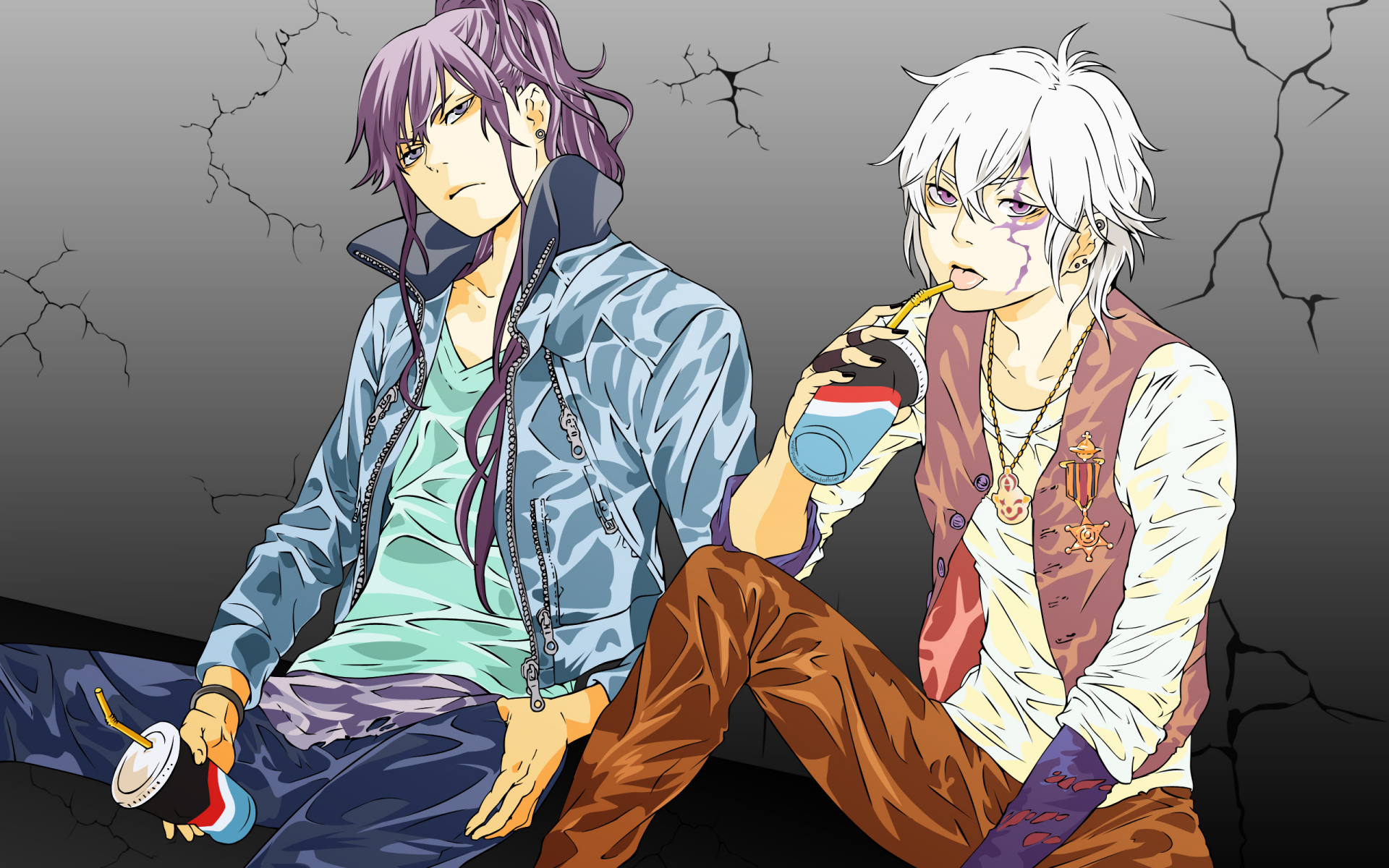 Download Allen Walker Yu Kanda Anime D.Gray-man HD Wallpaper