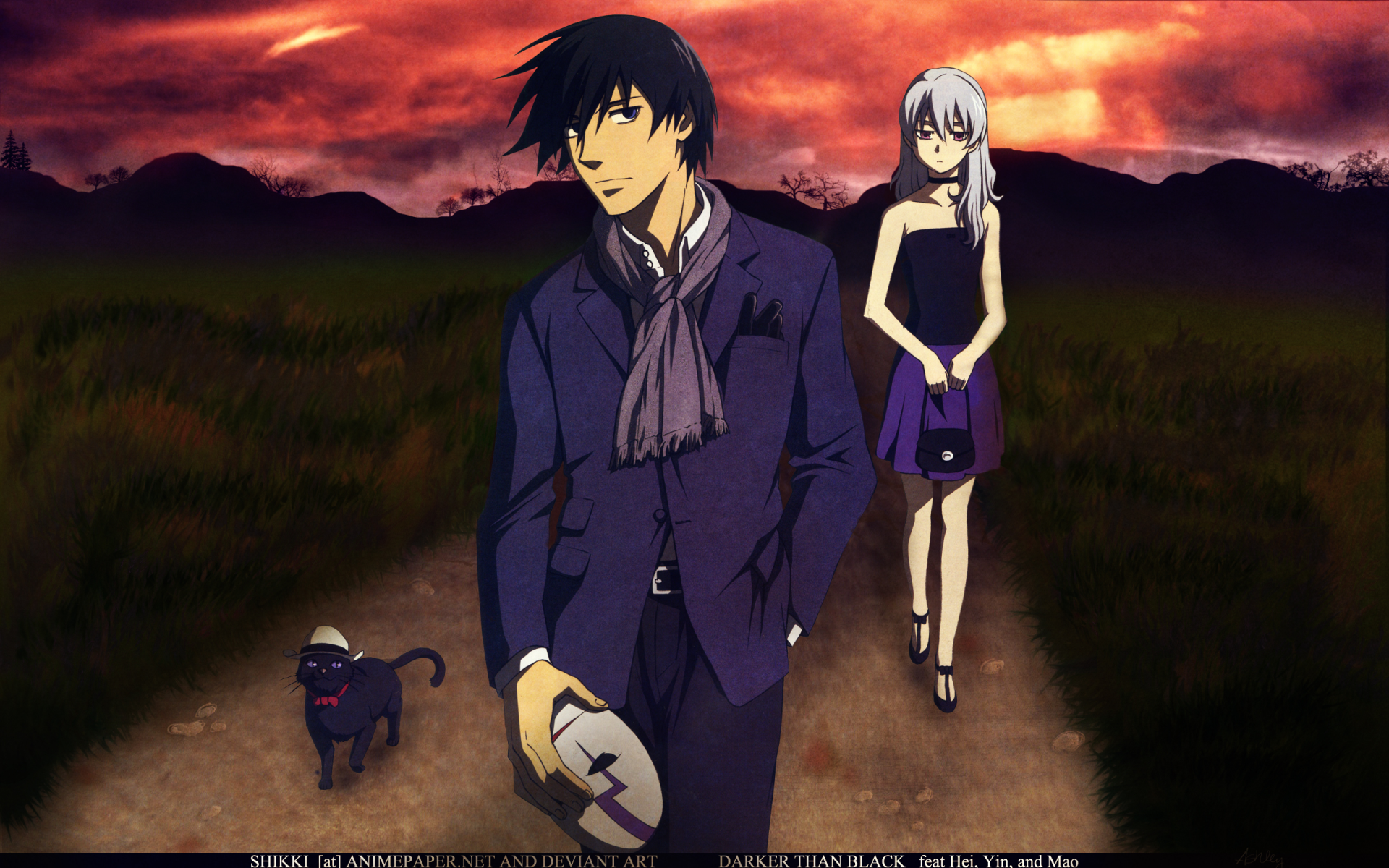 Hei & Yin: Darker Than Black - 2K Quad HD Wallpaper | 2560x1600 ...
