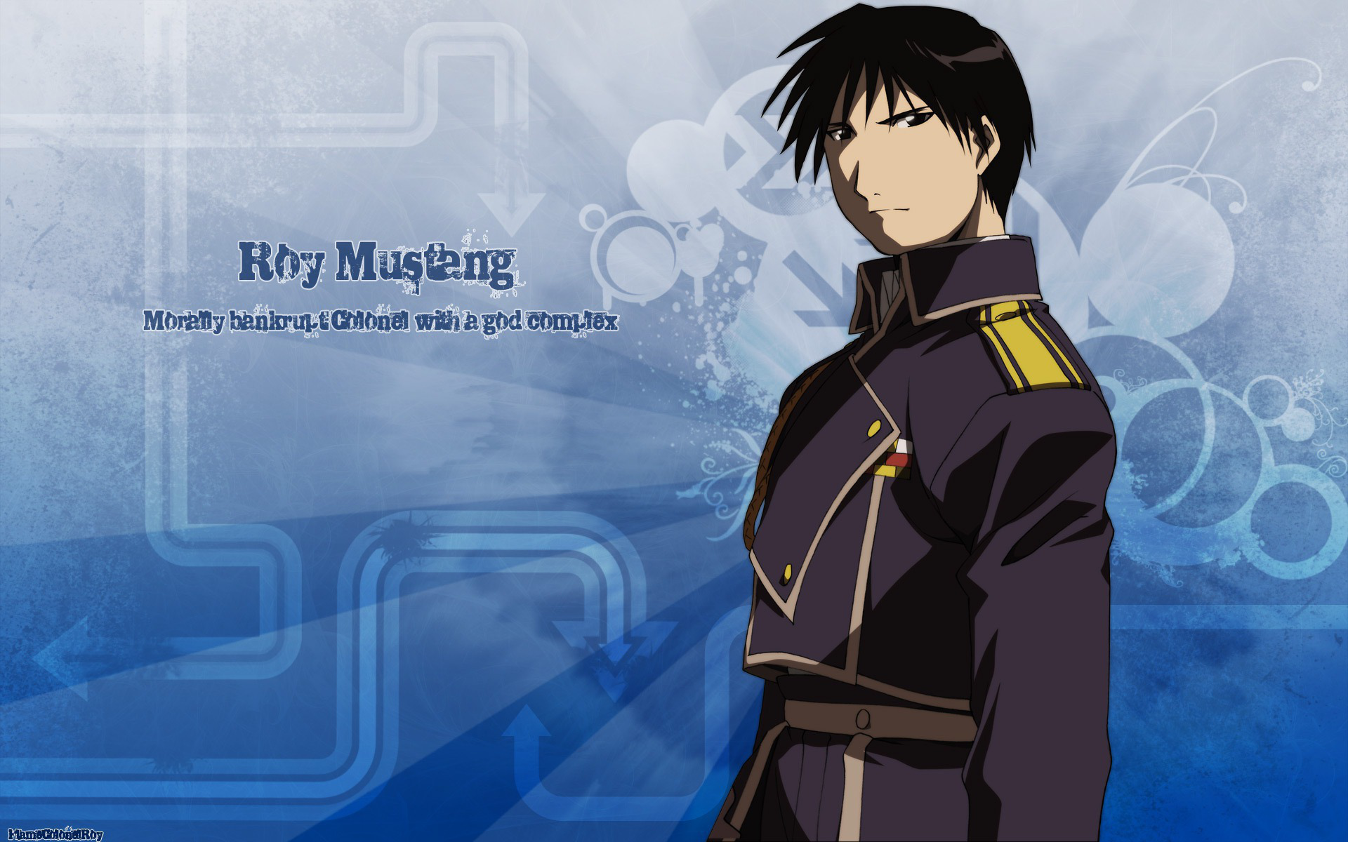 Download Roy Mustang Anime Fullmetal Alchemist HD Wallpaper