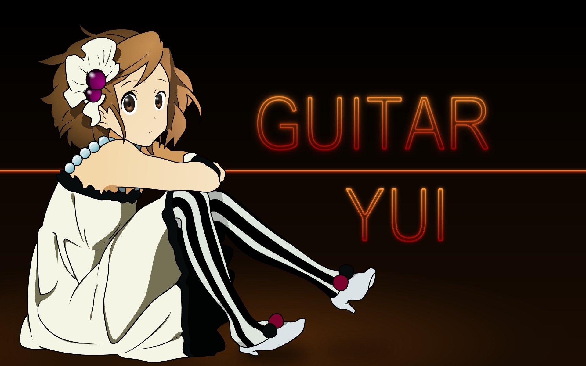 Download Yui Hirasawa Anime K-ON! HD Wallpaper