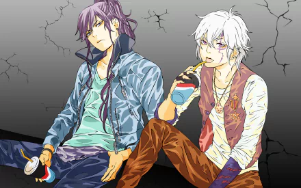 Allen Walker Yu Kanda Anime D.Gray-man HD Desktop Wallpaper | Background Image