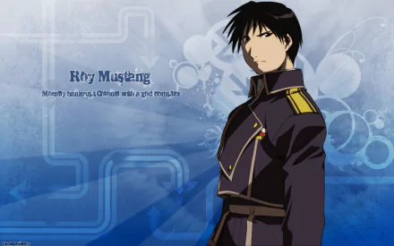 Roy Mustang Anime Fullmetal Alchemist HD Desktop Wallpaper | Background Image