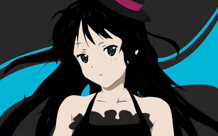 Mio Akiyama Anime K-ON! HD Desktop Wallpaper | Background Image