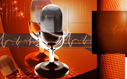 music microphone HD Desktop Wallpaper | Background Image