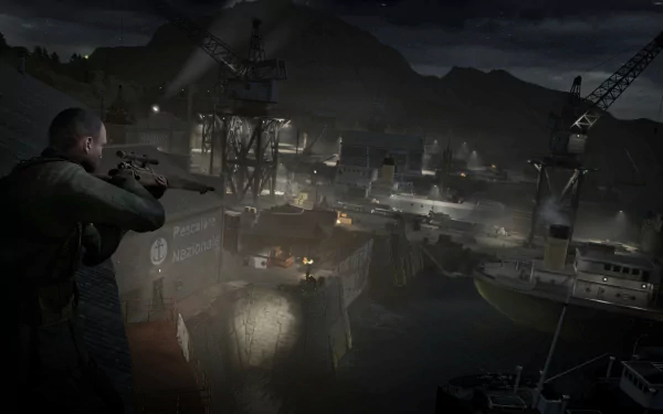 video game Sniper Elite 4 HD Desktop Wallpaper | Background Image