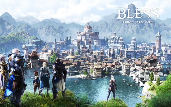 video game Bless Online HD Desktop Wallpaper | Background Image