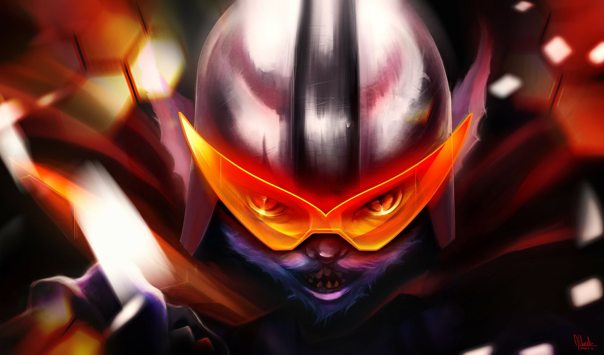 Download Rumble (League Of Legends) Video Game League Of Legends HD Wallpaper by J Alberto Beltrán