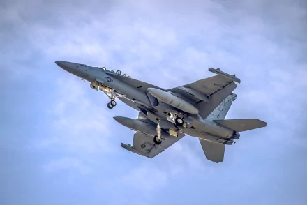 warplane aircraft jet fighter military Boeing F/A-18E/F Super Hornet HD Desktop Wallpaper | Background Image