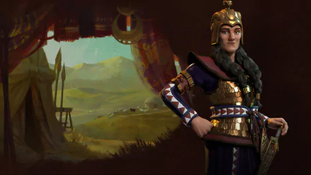 Tomyris Scythia video game Civilization VI HD Desktop Wallpaper | Background Image