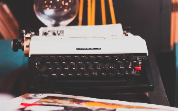 man made typewriter HD Desktop Wallpaper | Background Image