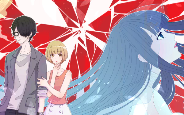 Shiki Magata Souhei Saikawa Moe Nishinosono Anime The Perfect Insider HD Desktop Wallpaper | Background Image