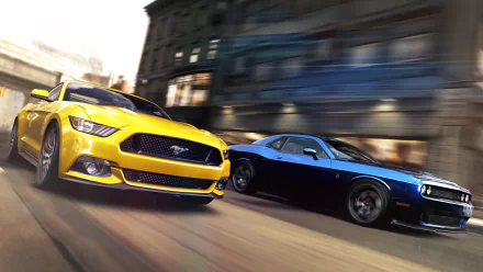  Mustang vs. Hellcat